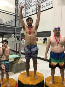 West Point Swim Meet, Lukas wins Gold