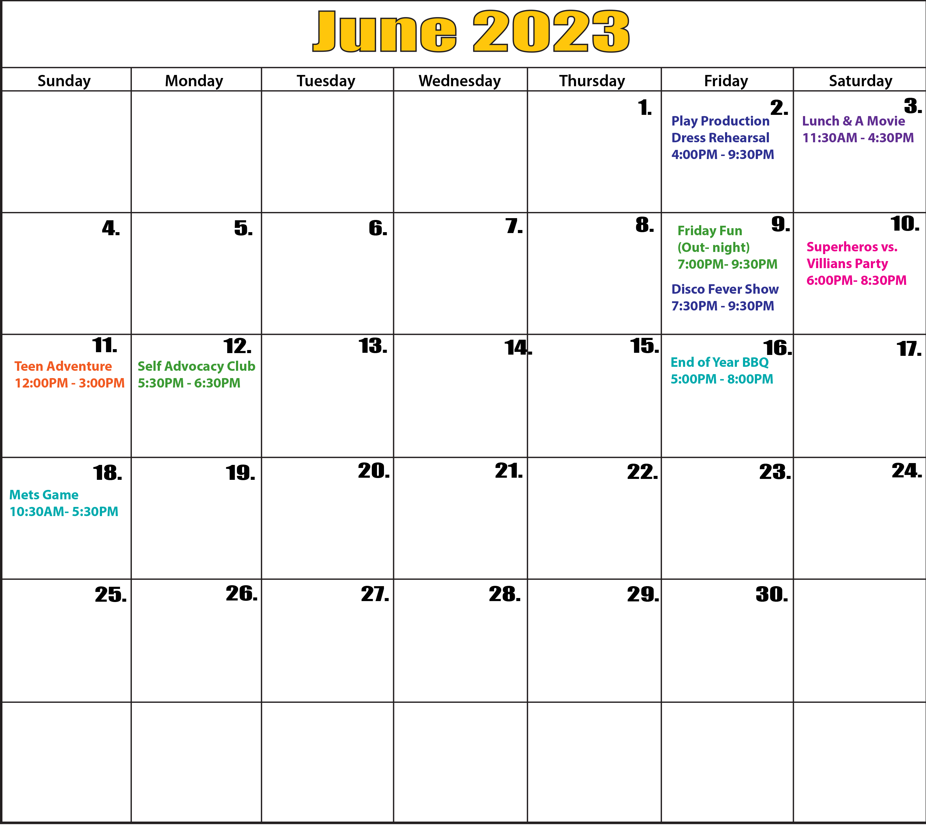 June 2023